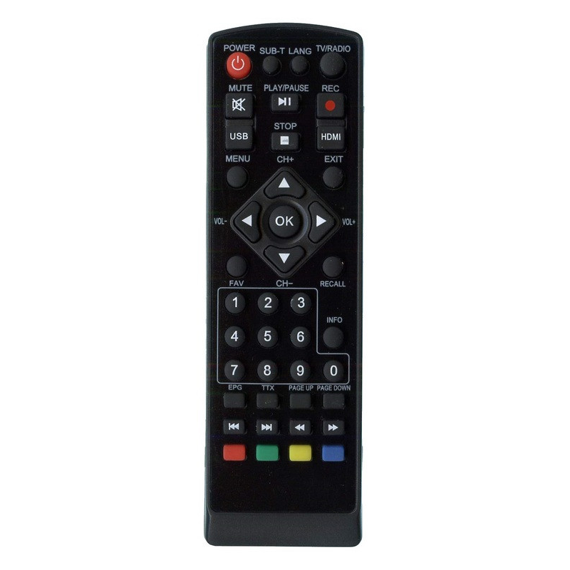 Пульт для тюнера цифрового ефірного телебаченя DVB-T2 Beko T3 T5 T7