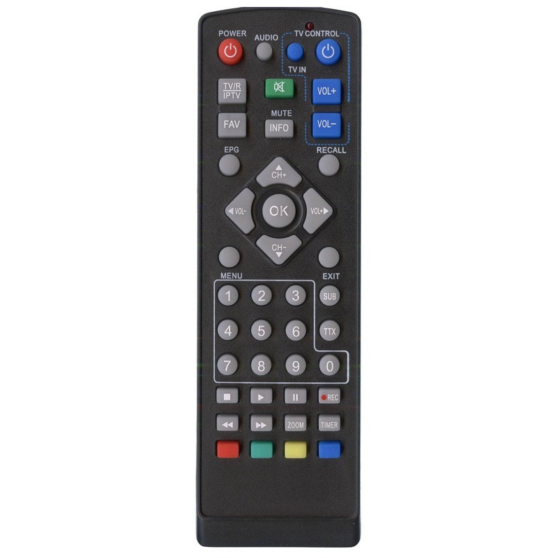 Пульт для тюнера цифрового ефірного телебаченя DVB-T2 uClan Full HD Metal