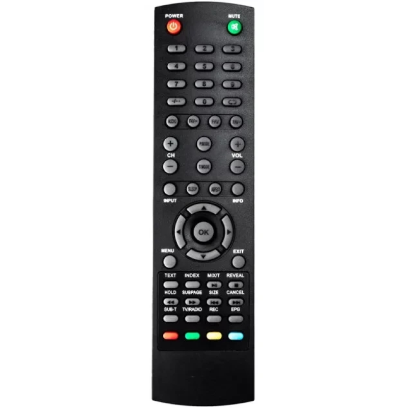 Пульт до телевізора MANTA LED 4004 T2 PRO