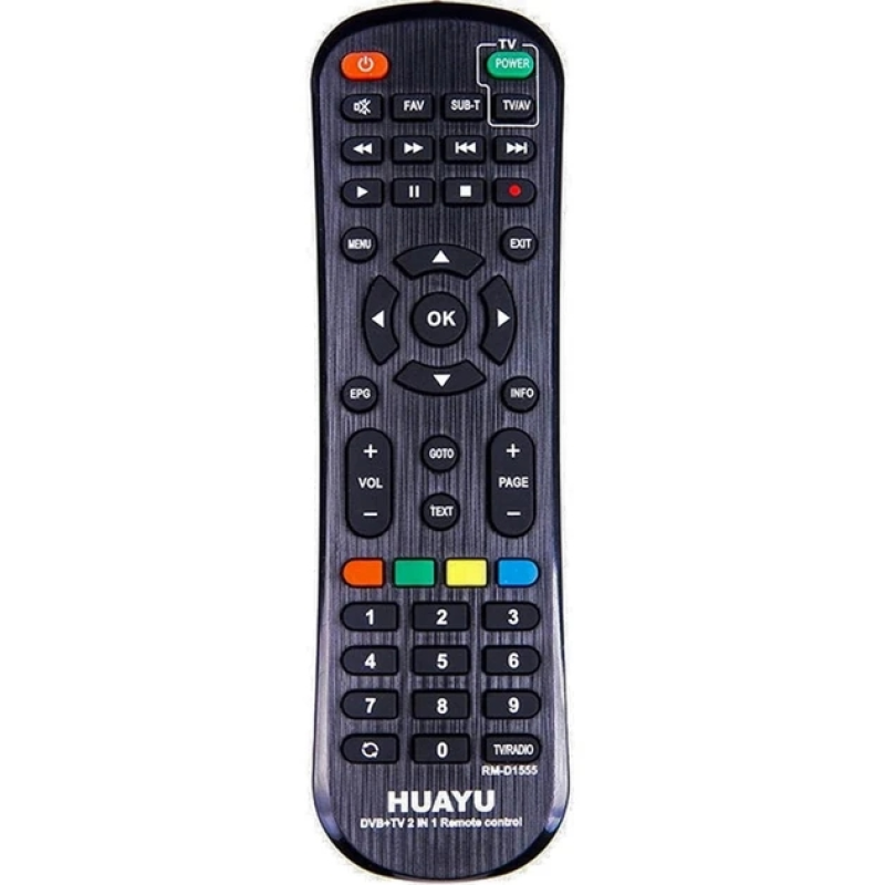 Пульт універсальний DVB-T2 Huayu RM-D1555