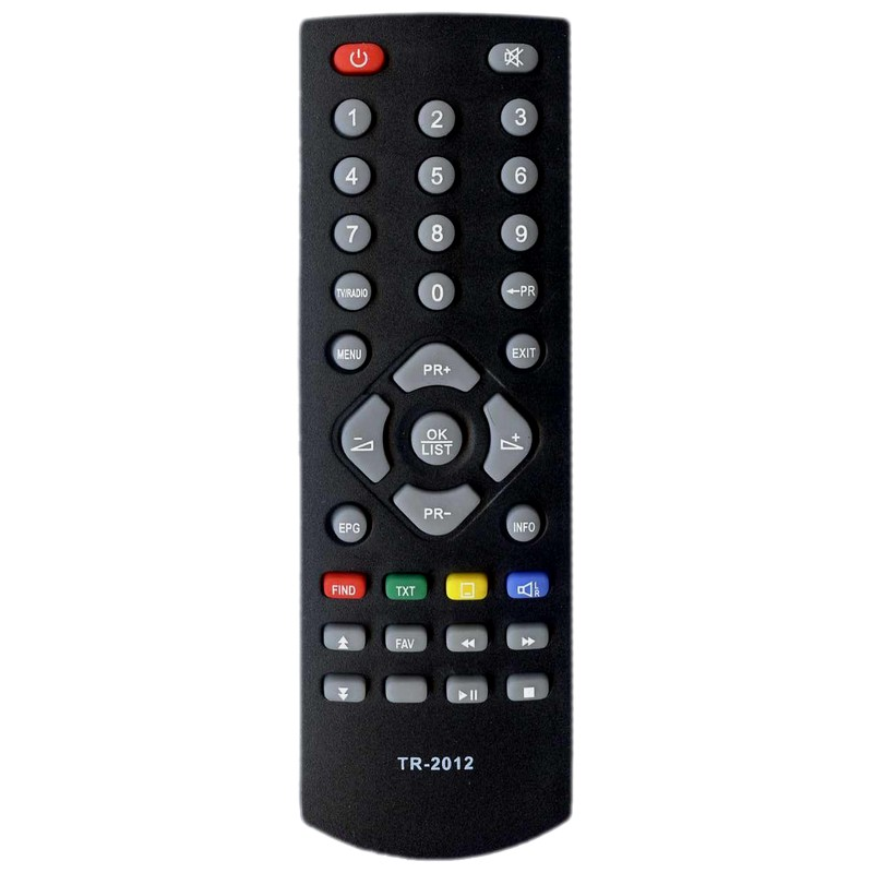 Пульт для тюнера цифрового ефірного телебаченя Т2 Trimax TR-2012HD