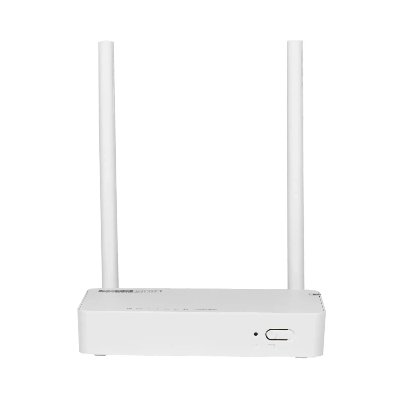 Бездротовий Wi-Fi маршрутизатор Totolink N300RT 2.4 GHz до 300 Мбіт/с, 4 LAN, 2 антени, репітер