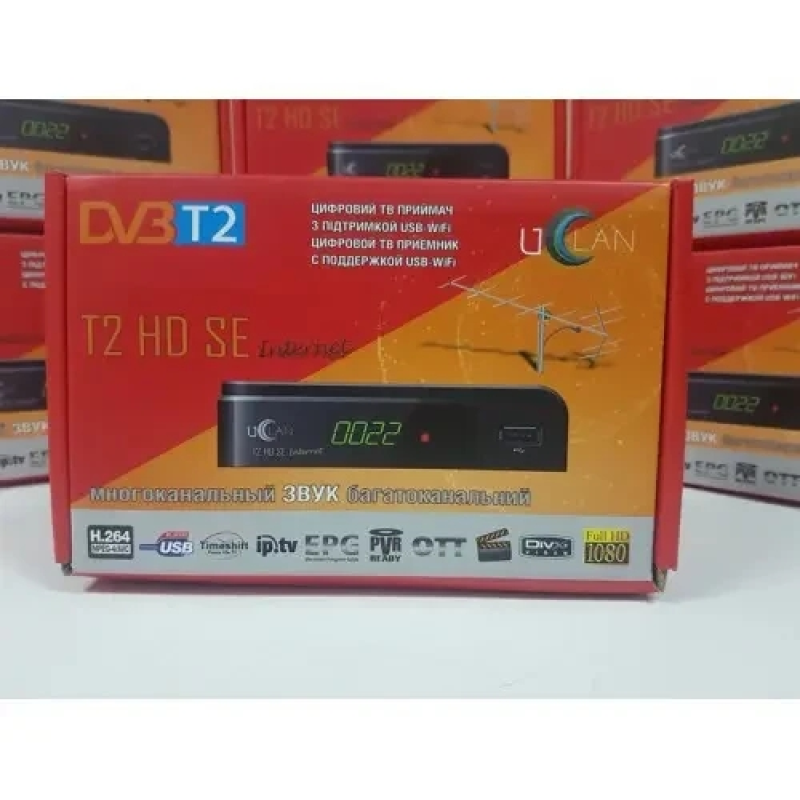 UClan T2 HD SE Internet DVB-T2
