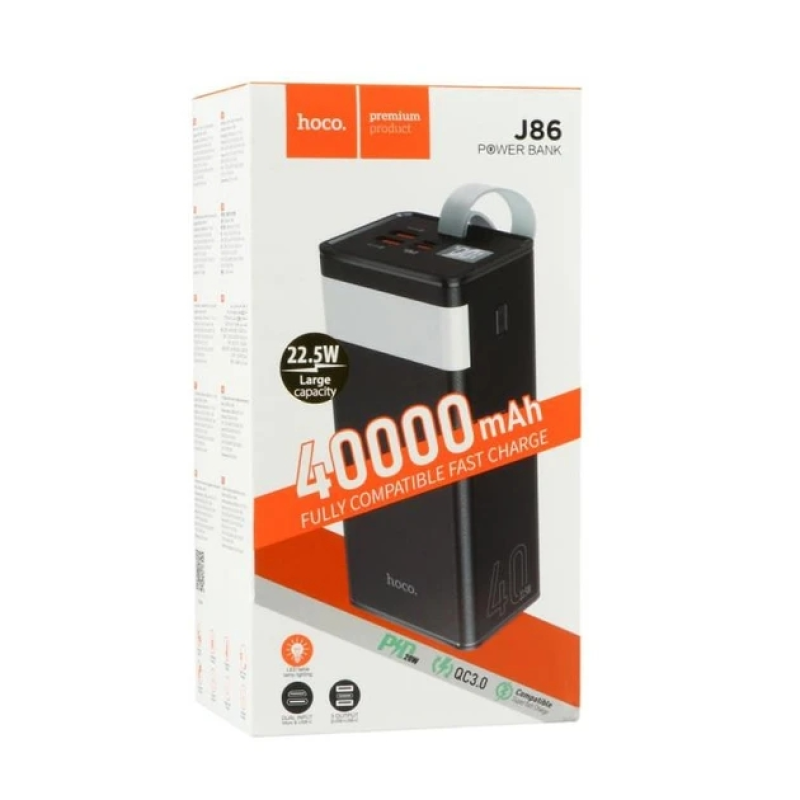 Powerbank Hoco J86 40000 mAh PD&QC3.0 22.5W
